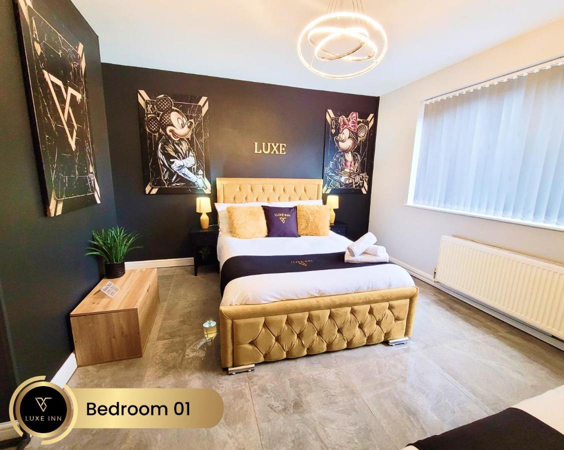 Nr Birmingham City Centre, 5 Bed, Luxe Inn Extérieur photo